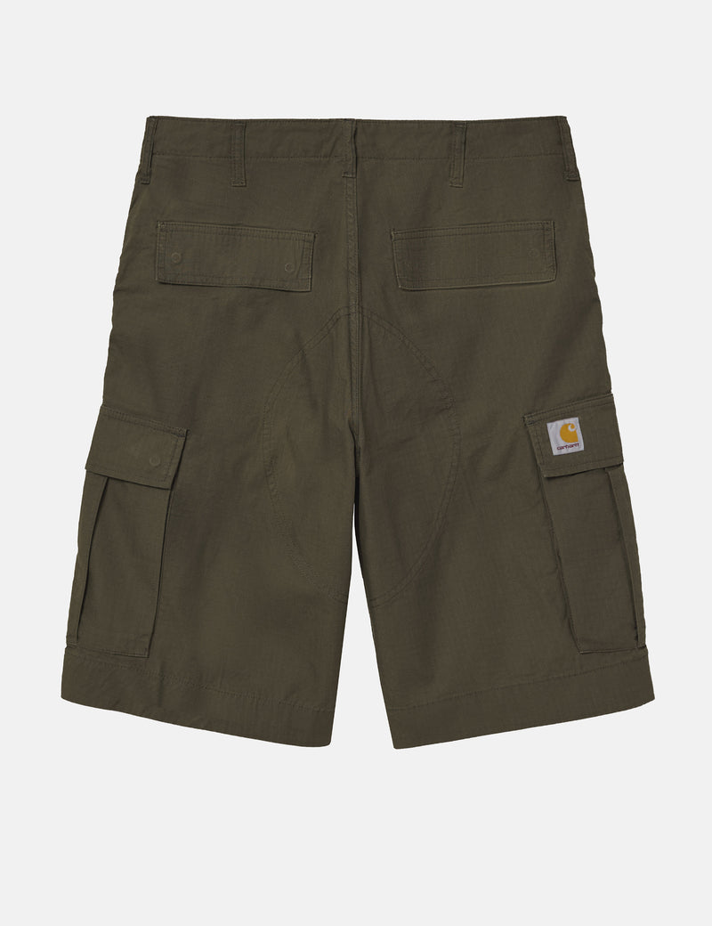 Carhartt-WIP Regular Cargo Short - Park Green Rinsed