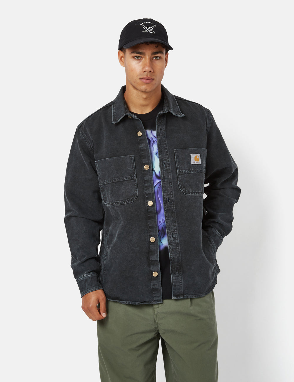 Carhartt-WIP Glenn Overshirt - Worn Canvas I Urban Excess