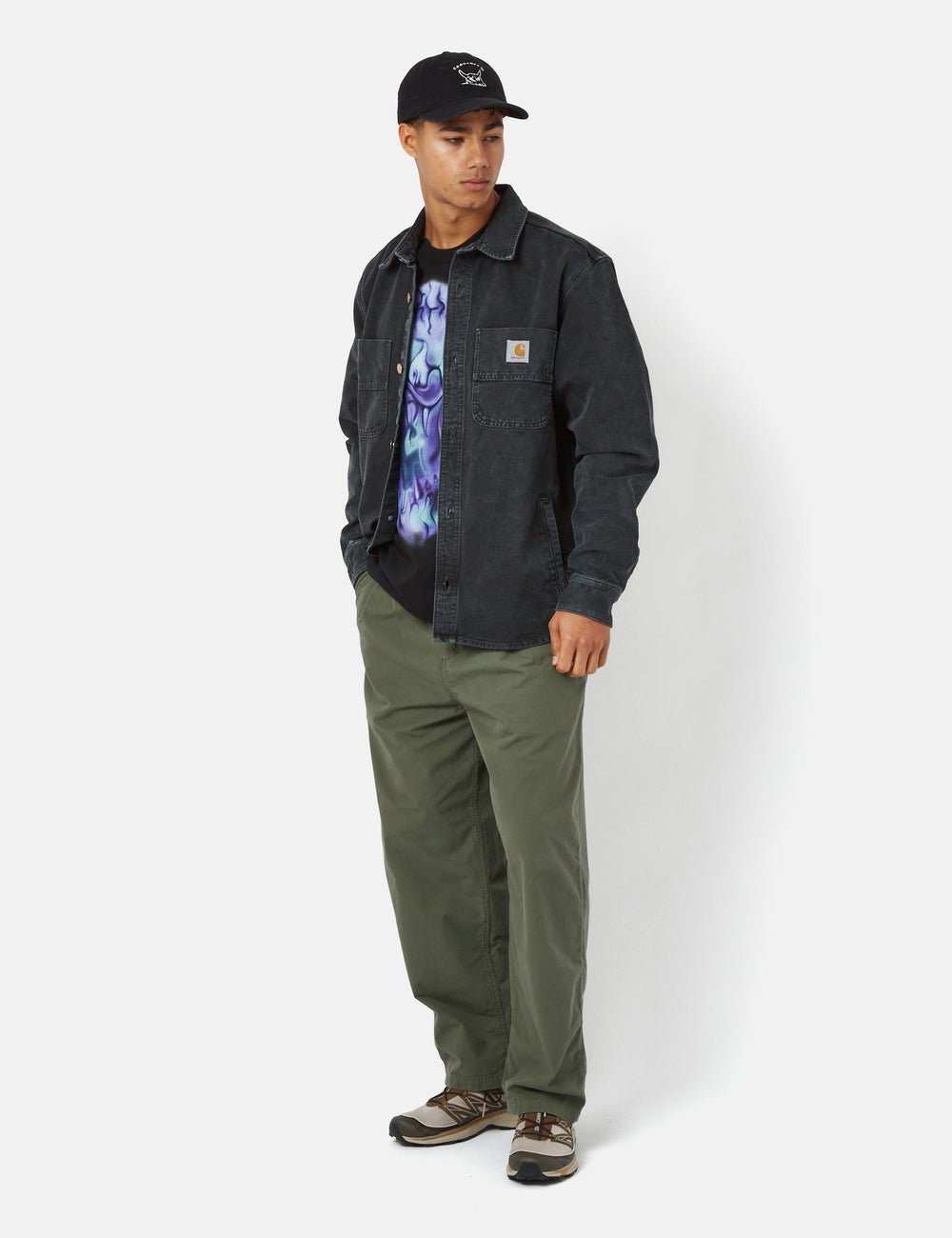 Carhartt fr canvas hot sale shirt jacket