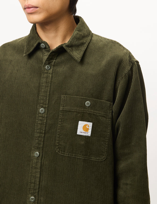 Carhartt WIP Flint Shirt - Office Green