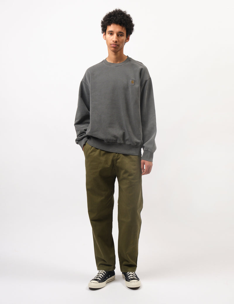 Carhartt WIP Vista Sweatshirt (Balloon) - Graphite Grey