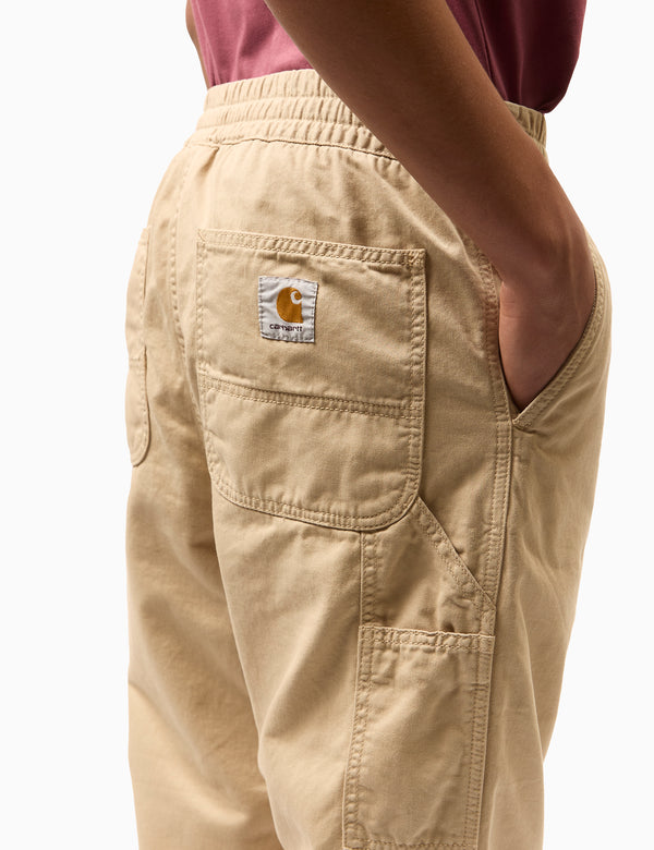 Carhartt-WIP Flint Pant (Regular) - Wall Khaki Garment Dyed