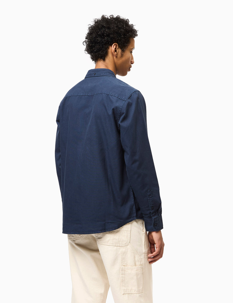 Carhartt WIP Bolton Shirt (Regular) - Air Force Blue