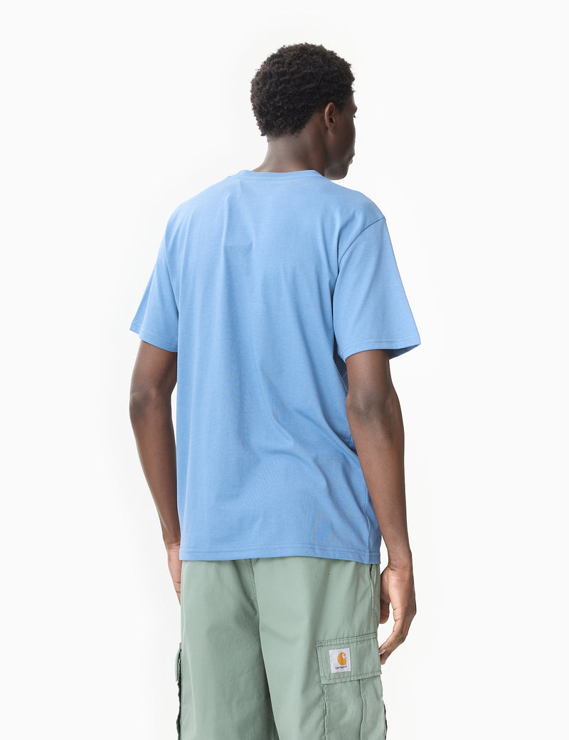 Carhartt-WIP Pocket T-Shirt (Regular) - Sorrent Blue