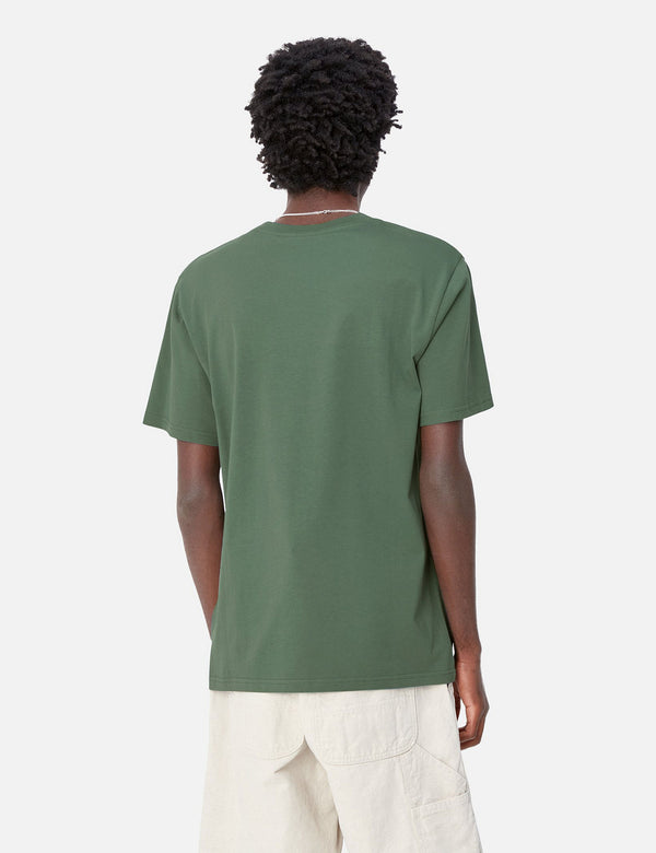 Carhartt WIP Pocket T-Shirt (Regular) - Duck Green