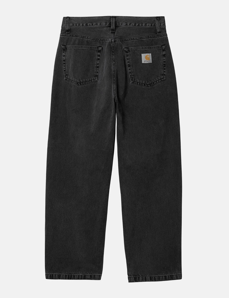 Carhartt-WIP Landon Pant - Black Heavy Stone Washed