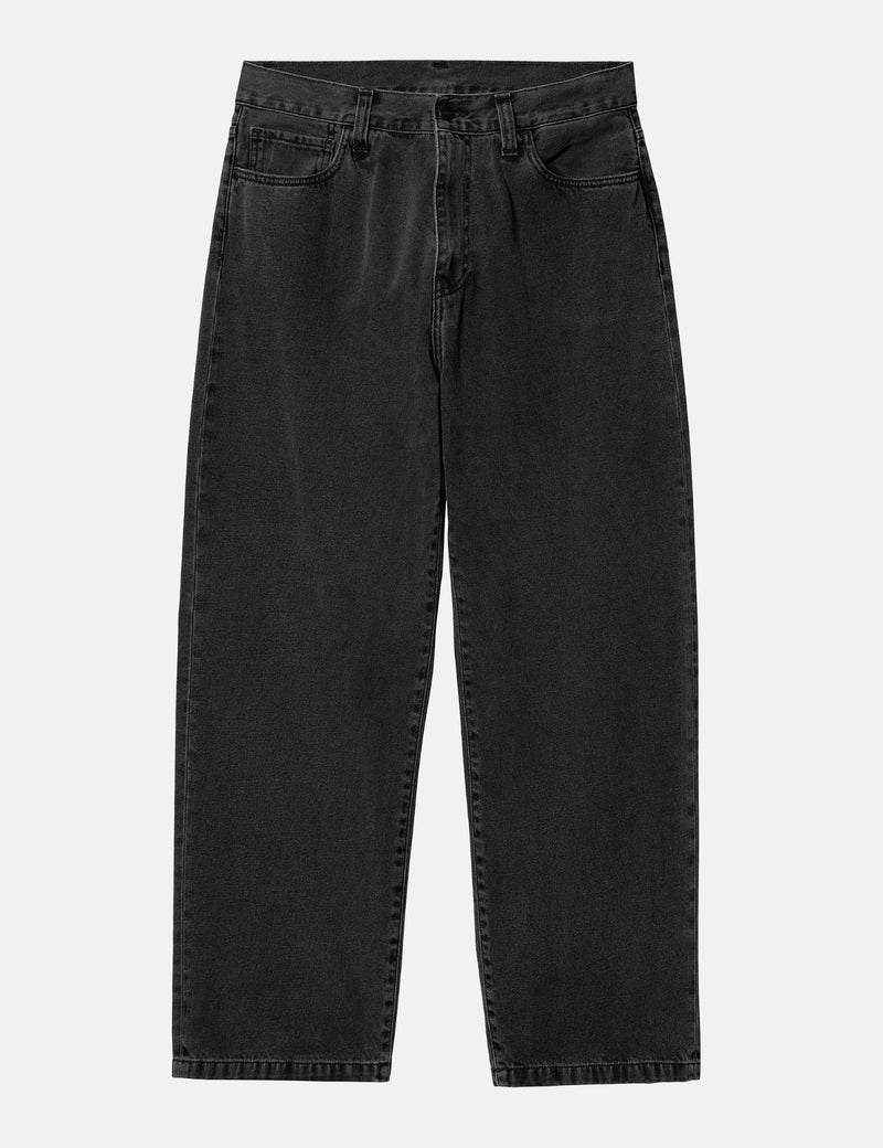 Carhartt-WIP Landon Pant - Black Heavy Stone Washed