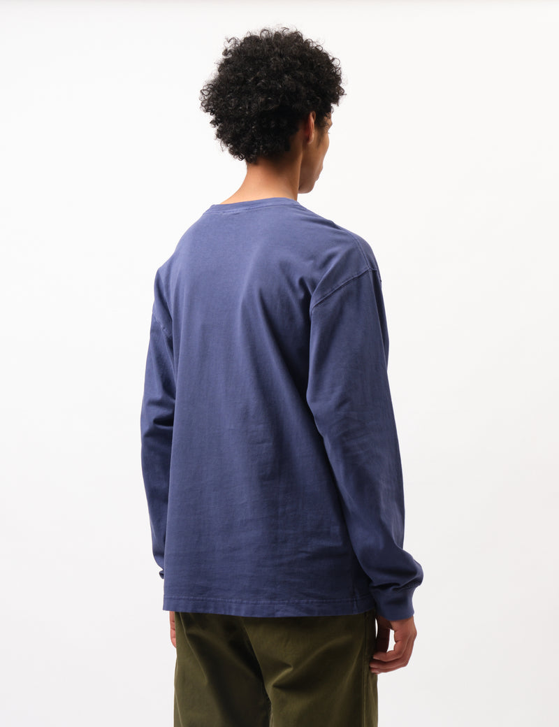 Carhartt WIP Vista Long Sleeve T-Shirt (Loose) - Aura Purple