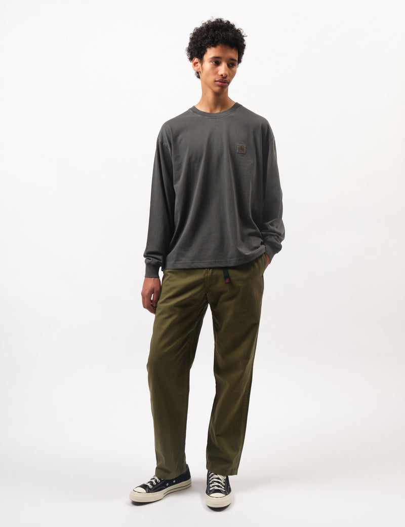 Carhartt WIP Vista Long Sleeve T-Shirt (Loose) - Graphite Grey