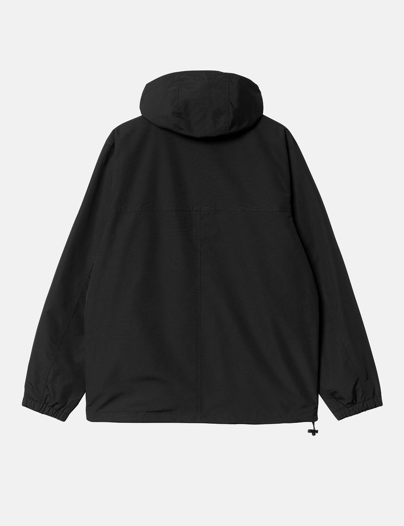 Carhartt WIP Windbreaker Pullover Jacket - Black