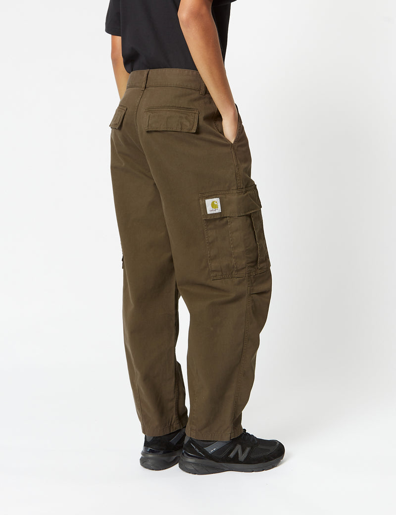 Carhartt WIP Womens Collins Pant Trousers Cypress Moraga Twill