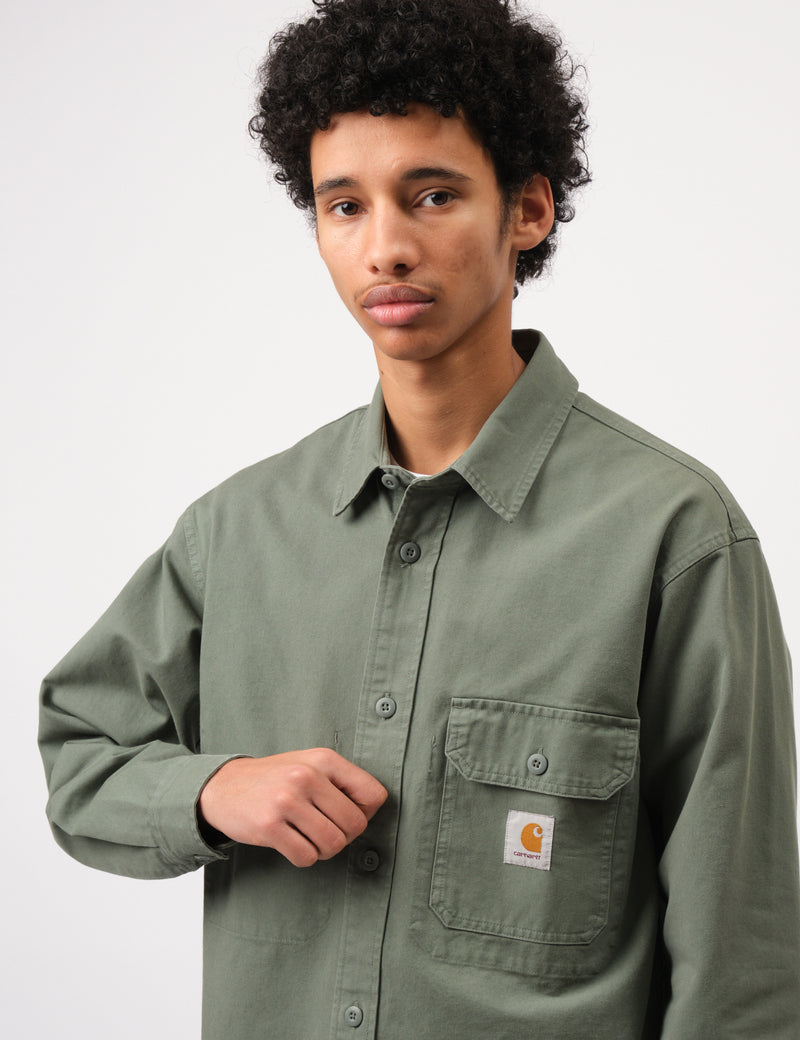 Carhartt-WIP Reno Over Shirt (Garment Dyed) - Park Green