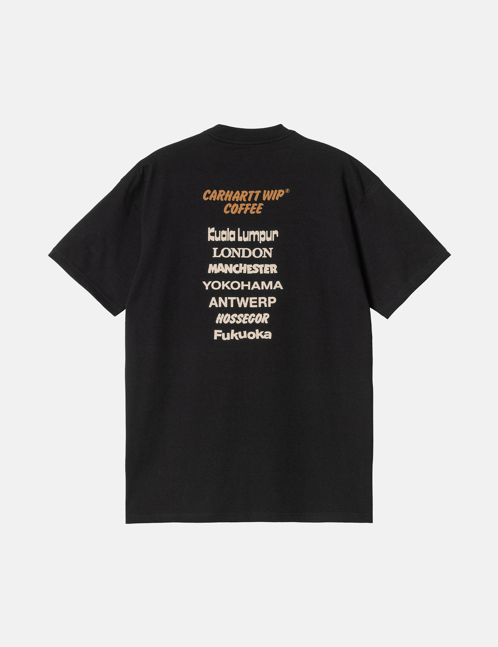 Carhartt-WIP Coffee T-Shirt (Organic) - Black I Urban Excess