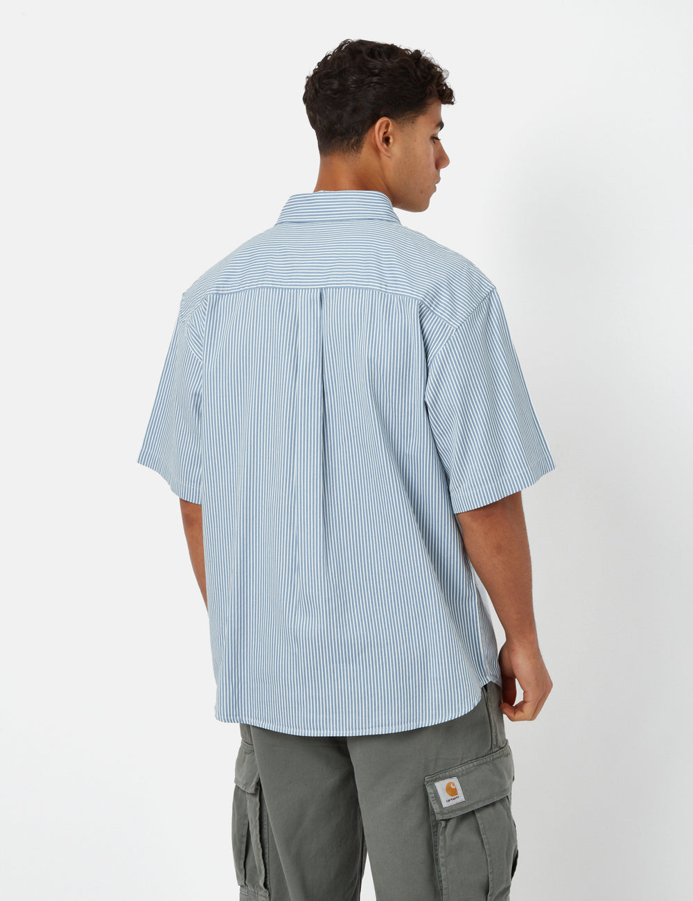 Carhartt-WIP Terrell Shirt (Stripe) - Bleach/Wax I Urban Excess