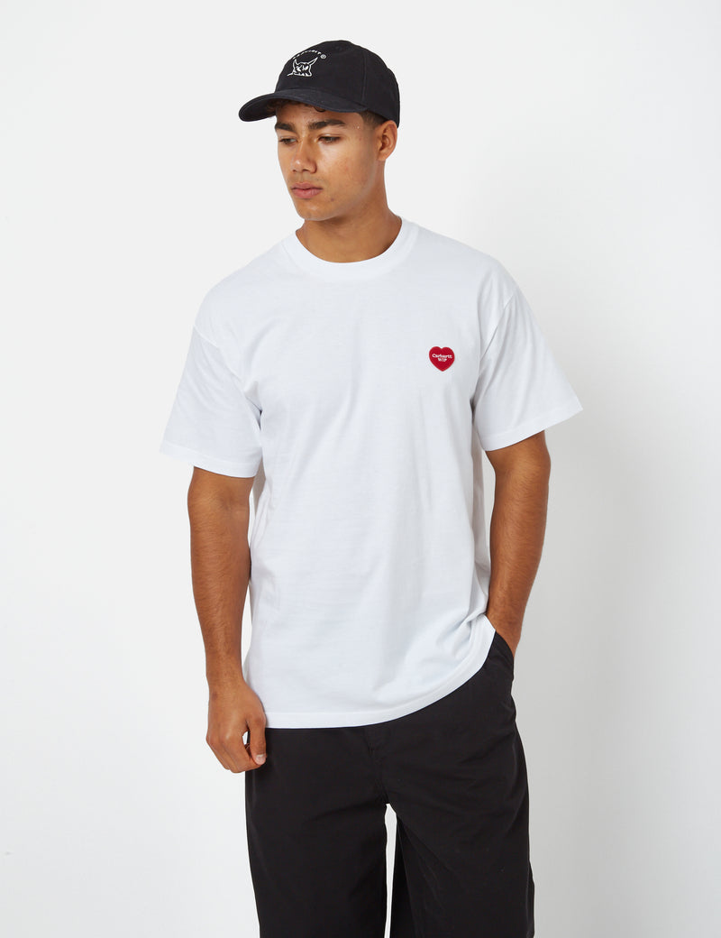 Carhartt-WIP Double I – White URBAN Heart EXCESS (Organic) T-Shirt Urban - Excess