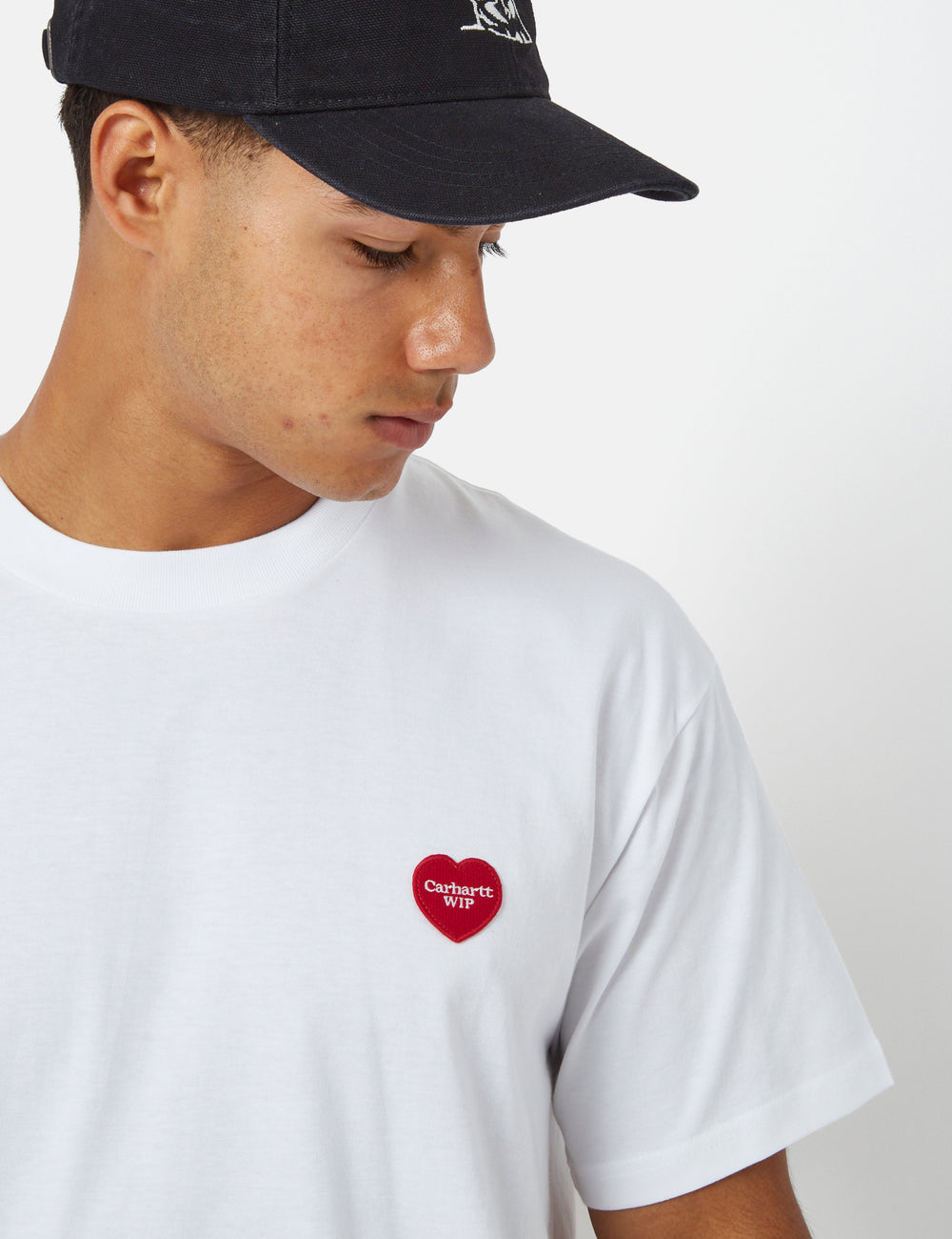 – White Double - Urban Carhartt-WIP (Organic) Heart T-Shirt I EXCESS URBAN Excess.