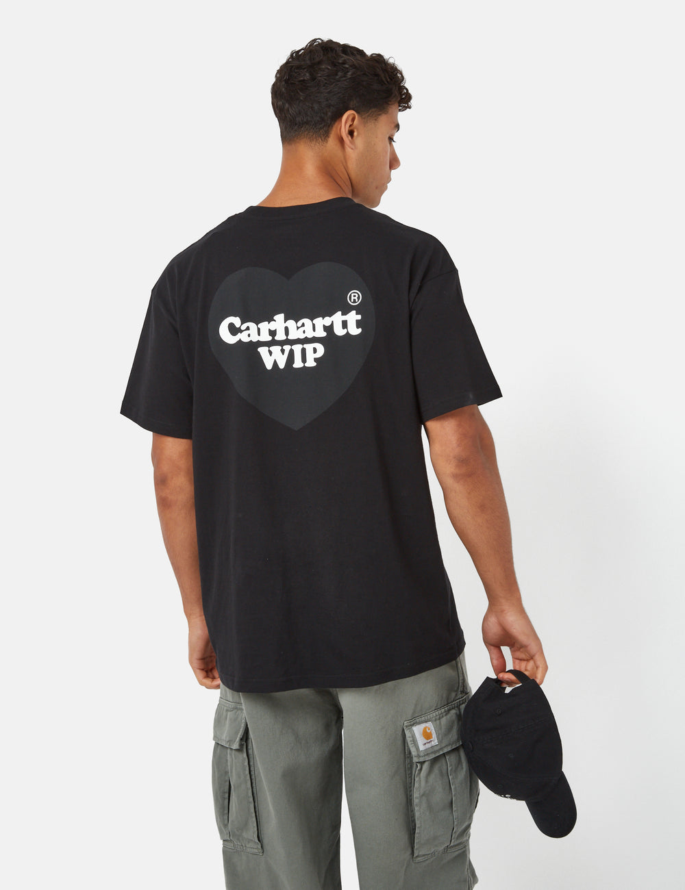 Carhartt-WIP Double Heart T-Shirt (Organic) Urban Black EXCESS – I - URBAN Excess