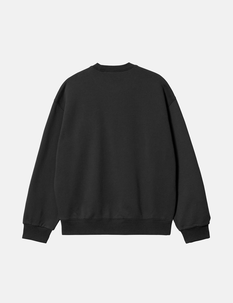 Carhartt-WIP Heart Patch Sweatshirt - Black