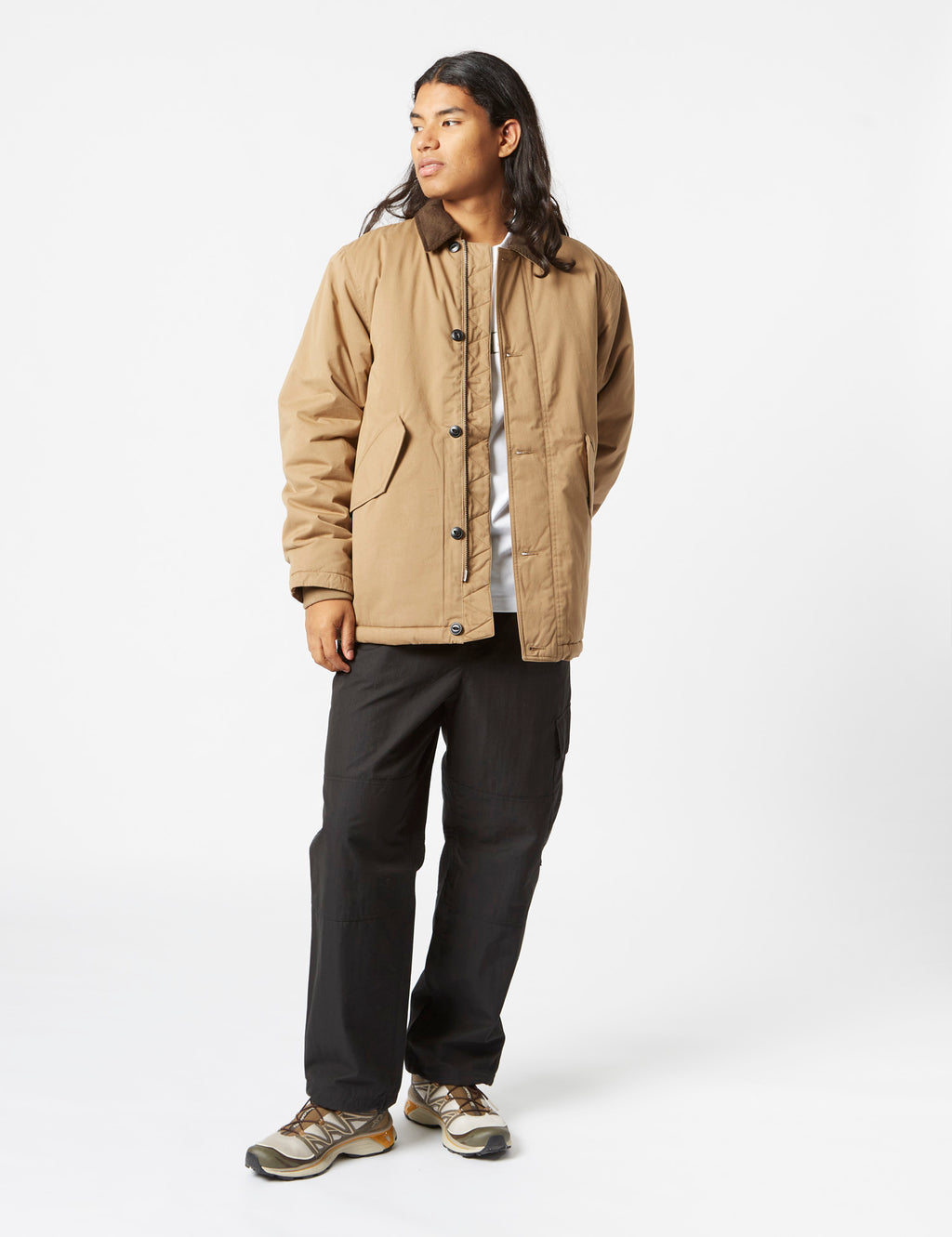 Carhartt-WIP Declan Jacket Buffalo Brown/Buckeye Brown | URBAN EXCESS