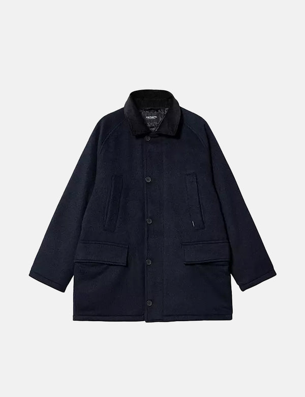 Carhartt-WIP Beckley Coat - Dark Navy Blue