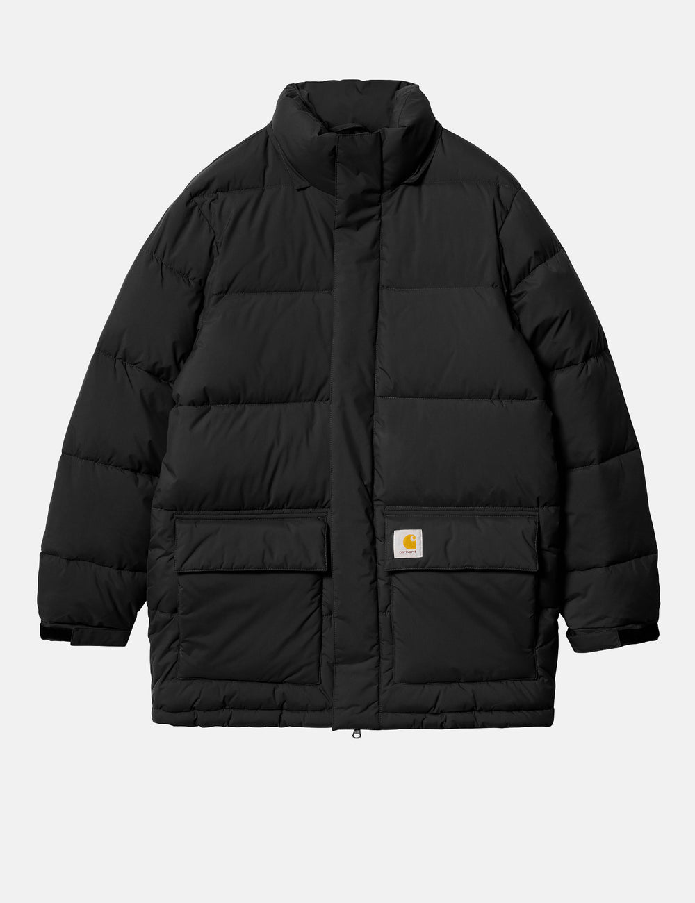 Carhartt alpine hotsell coat black