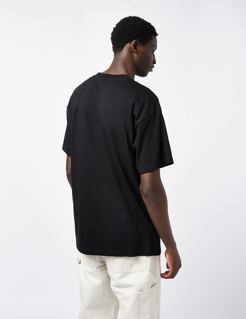 Carhartt-WIP Built T-Shirt (Loose) - Black