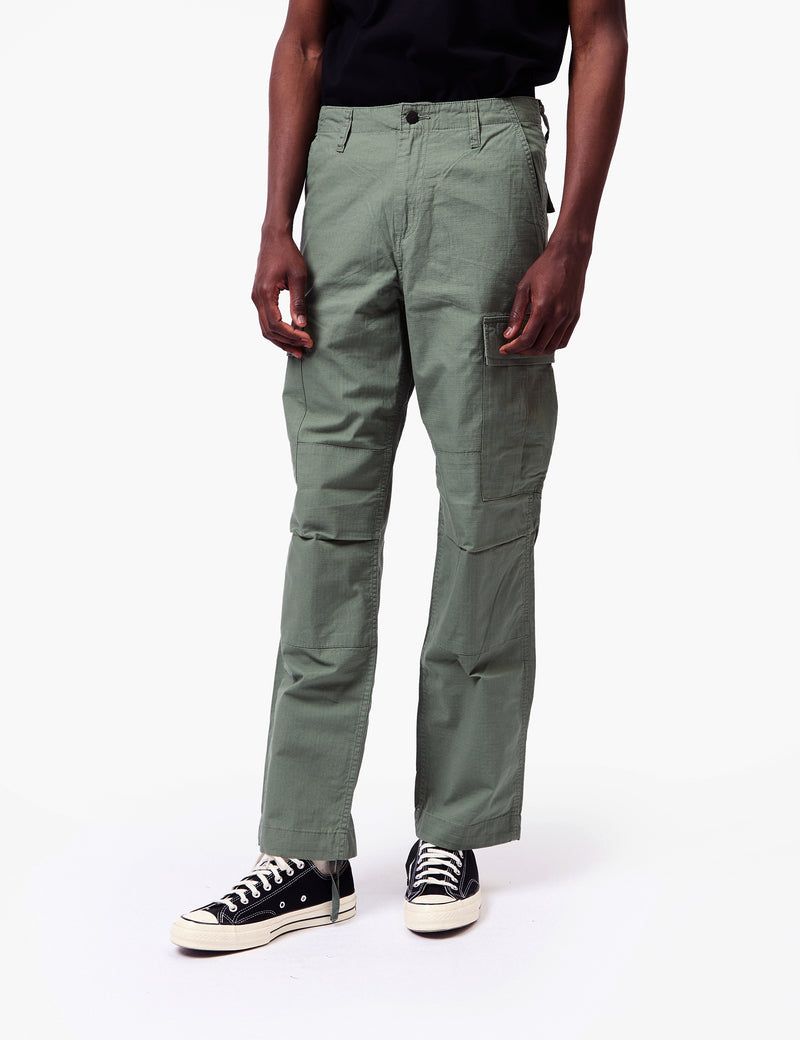 Carhartt-WIP Regular Cargo Pant - Park Green Rinsed