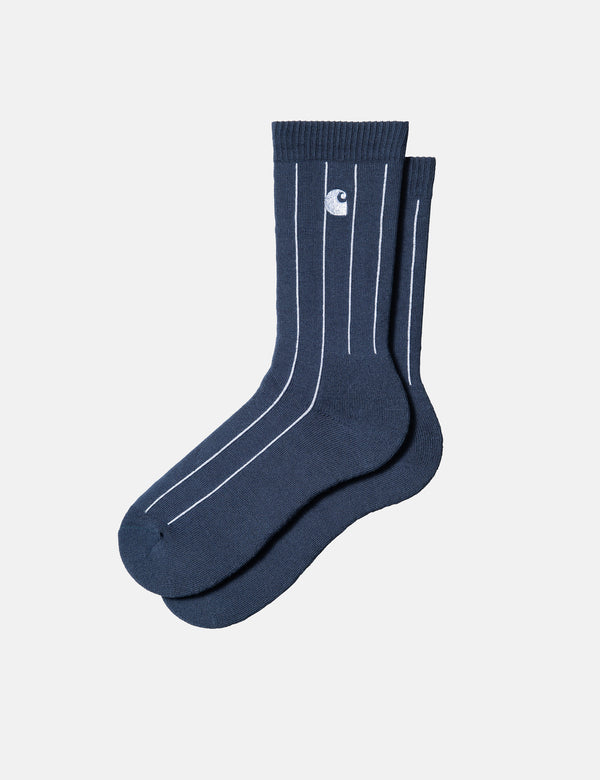 Carhartt WIP Orlean Stripe Socks - Blue