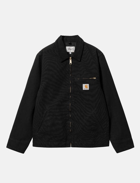 Carhartt-WIP Detroit Jacket - Black/Black Rinsed | Urban Excess