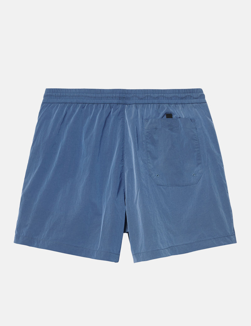 Carhartt-WIP Tobes Swim Trunks - Sorrent Blue/White