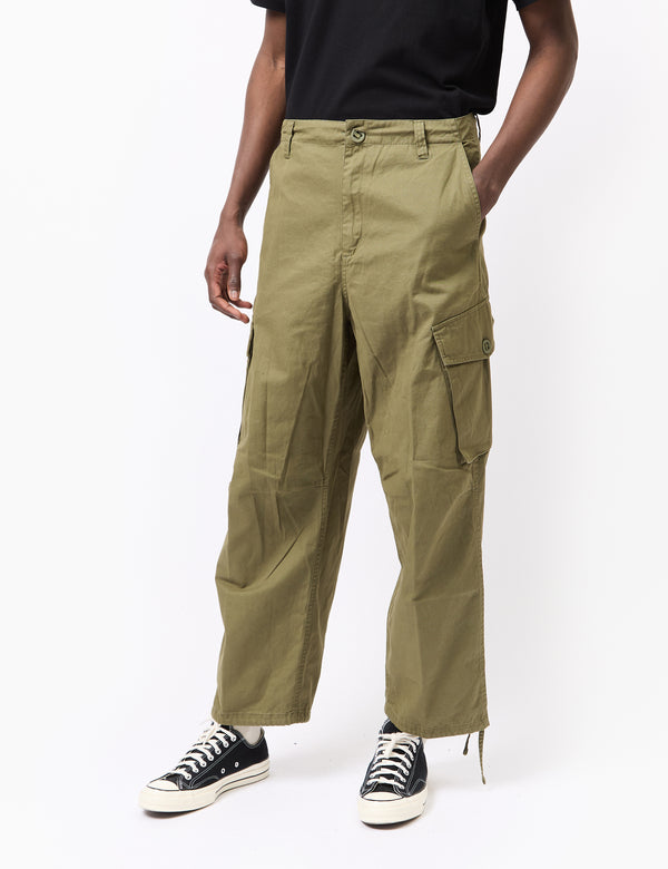 Carhartt-WIP Unity Pant - Dundee Green Heavy Enzyme Wash