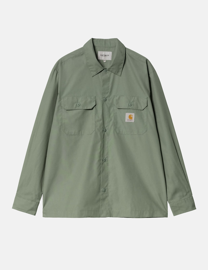 Carhartt-WIP Long Sleeve Craft Shirt - Park Green