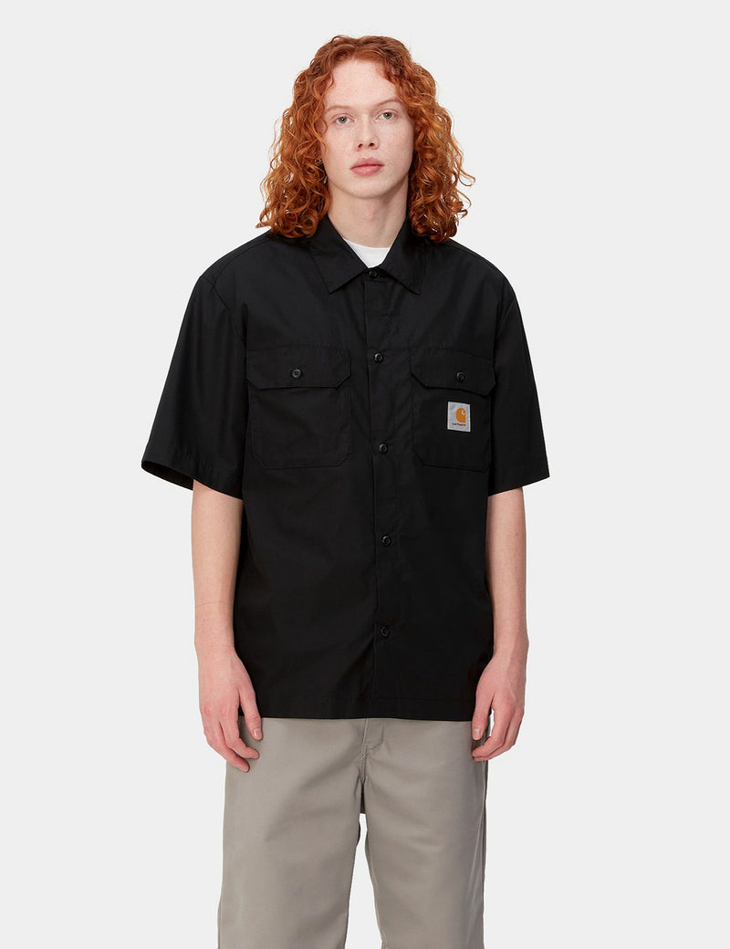 Carhartt-WIP Craft Shirt Short Sleeve - Black