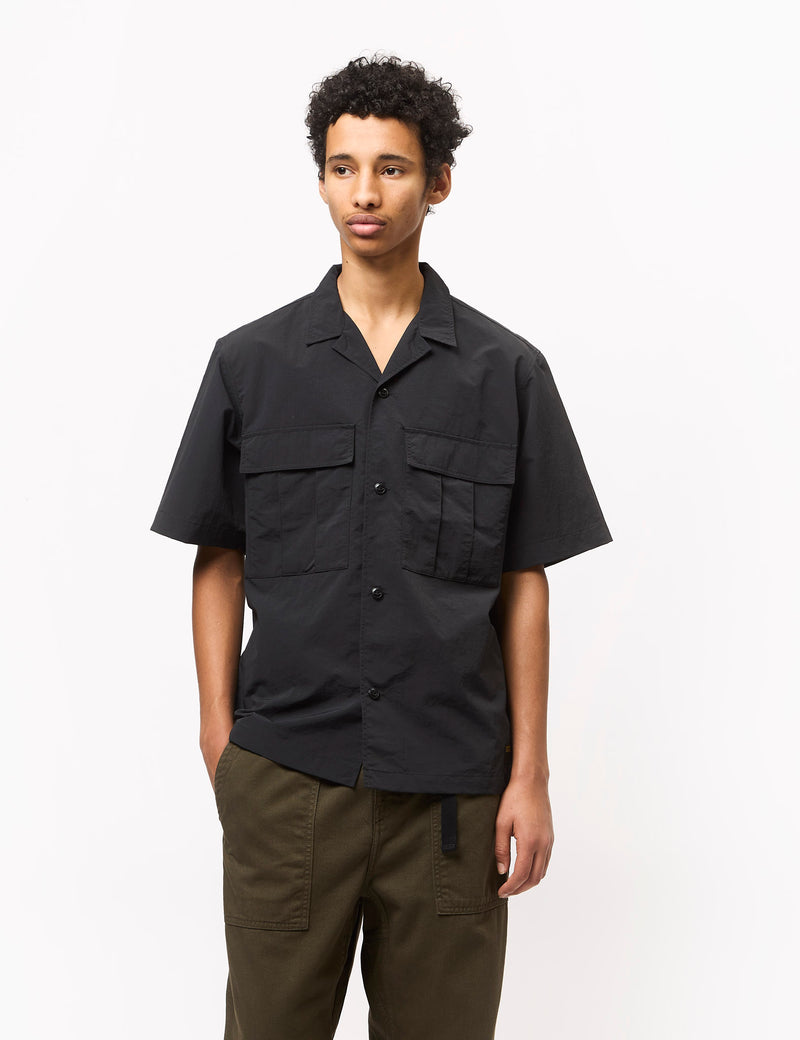 Carhartt-WIP Short Sleeve Evers Shirt - Black