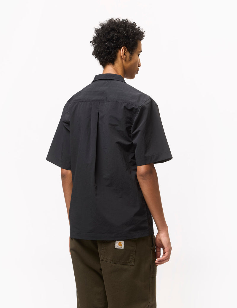 Carhartt-WIP Short Sleeve Evers Shirt - Black