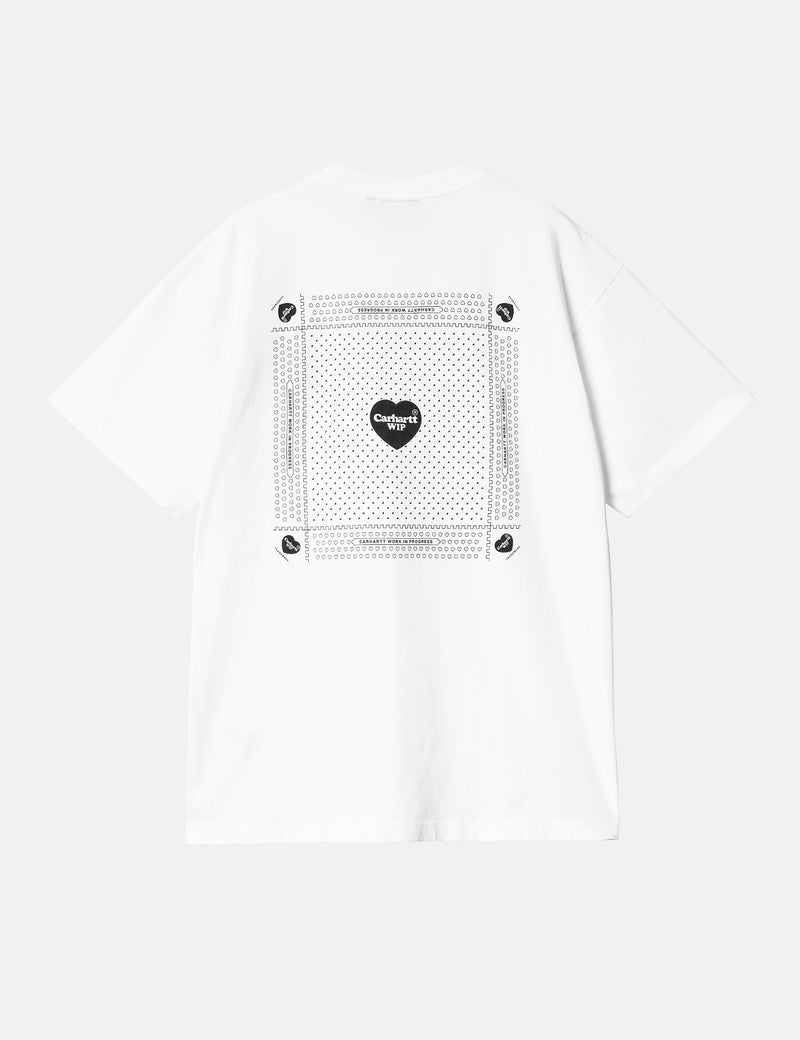 Carhartt-WIP Heart Bandana T-Shirt (Loose) - White