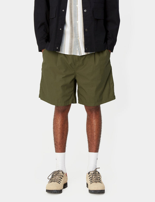 Carhartt-WIP Albert Short - Dundee Green Rinsed