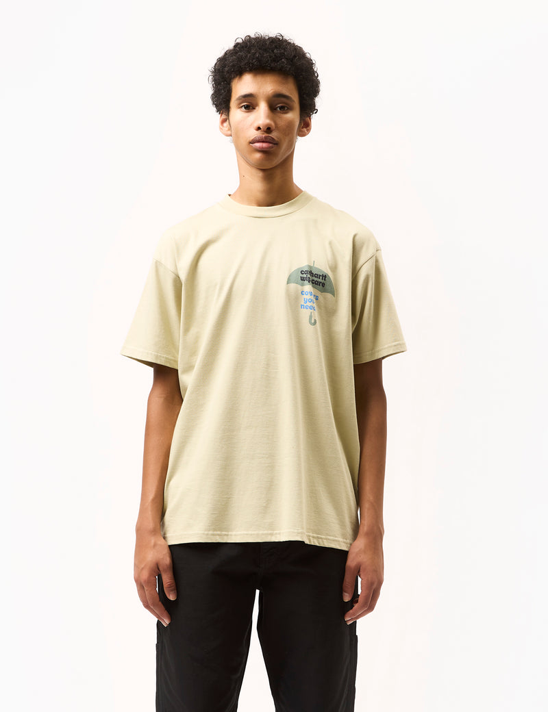 Carhartt-WIP Covers T-Shirt (Loose) - Beryl Beige