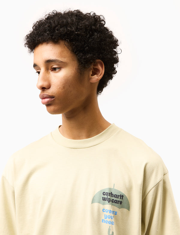 Carhartt-WIP Covers T-Shirt (Loose) - Beryl Beige