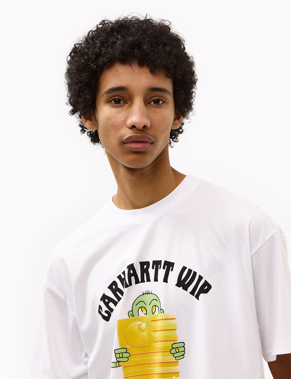 Carhartt-WIP Gold Standard T-Shirt (Loose) - White