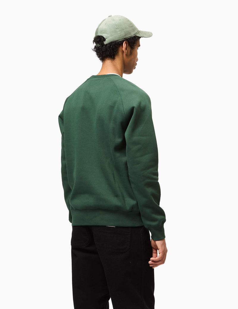 Carhartt WIP Chase Sweatshirt (Regular) - Sycamore Tree Green