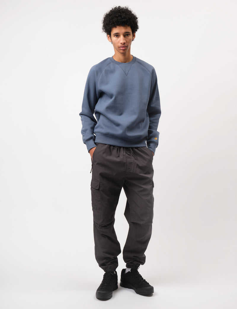 Carhartt WIP Chase Sweatshirt (Regular) - Positano Blue