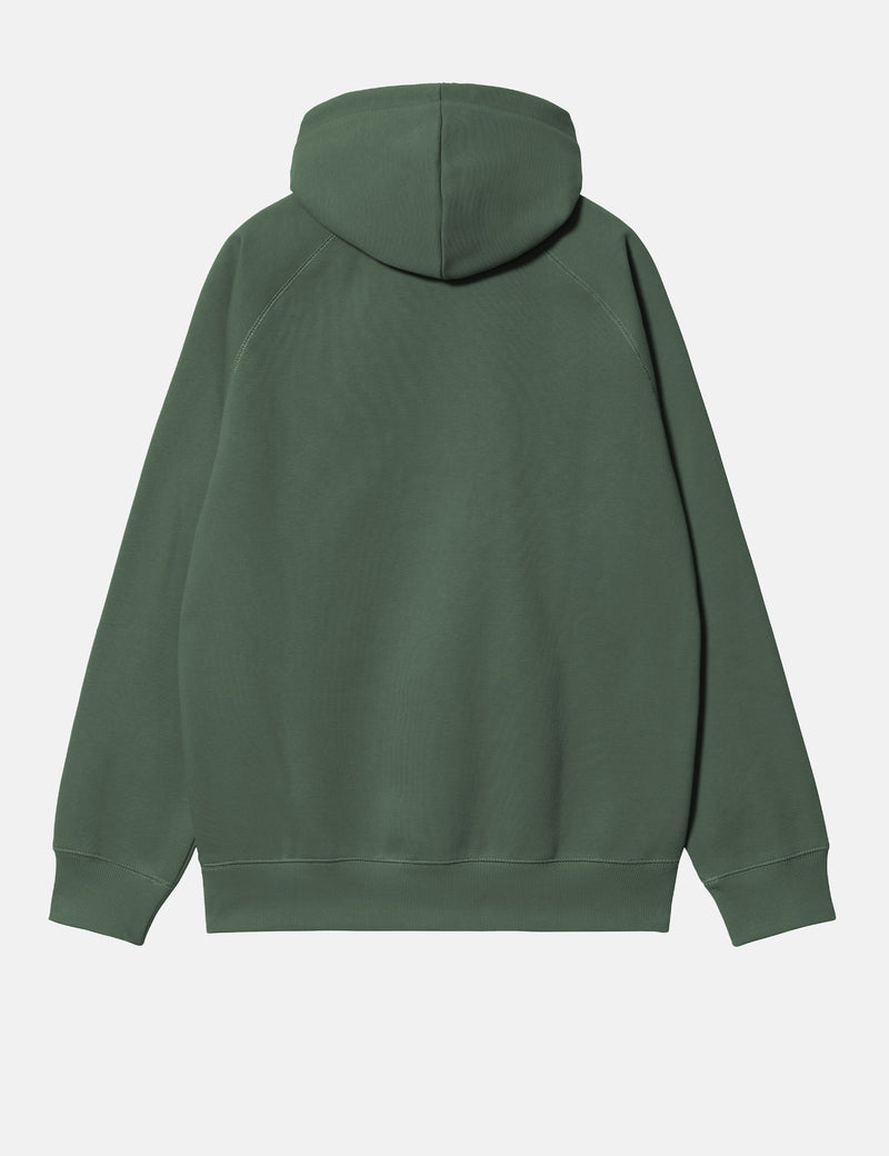 Carhartt WIP Chase Hooded Sweatshirt (Regular) - Sycamore Tree Green