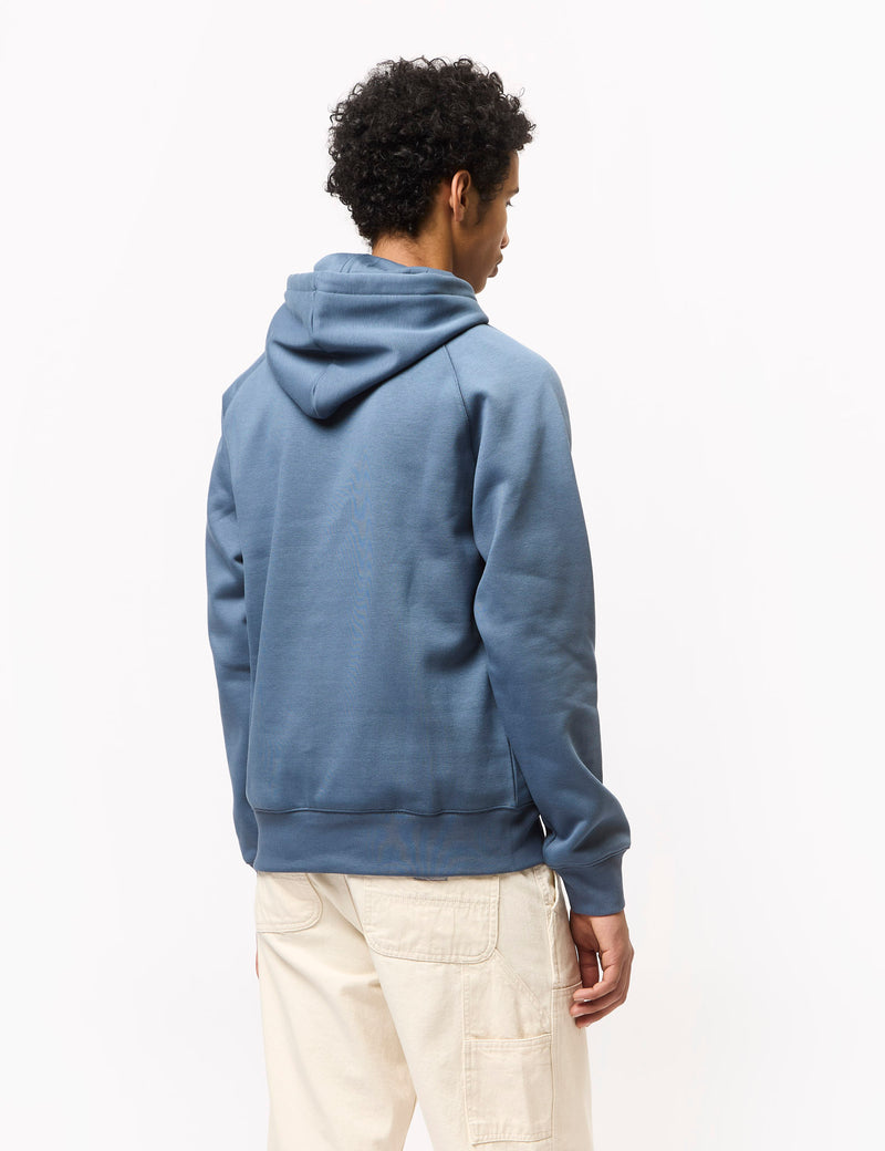 Carhartt WIP Chase Hooded Sweatshirt (Regular) - Positano Blue