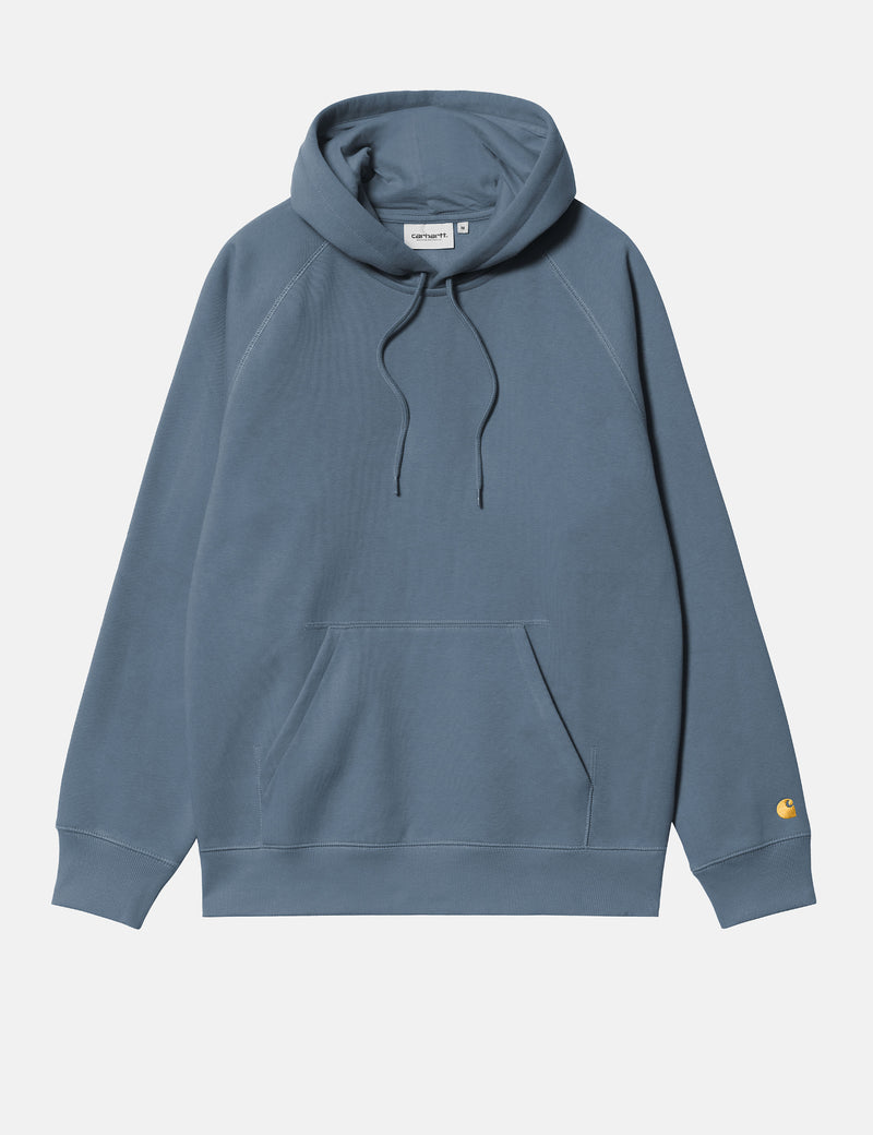 Carhartt WIP Chase Hooded Sweatshirt (Regular) - Positano Blue