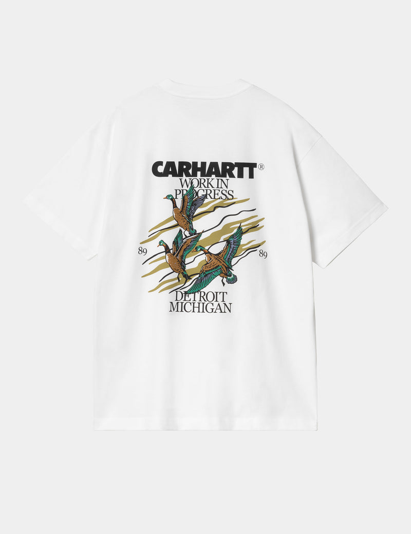 Carhart WIP Ducks T-Shirt - White