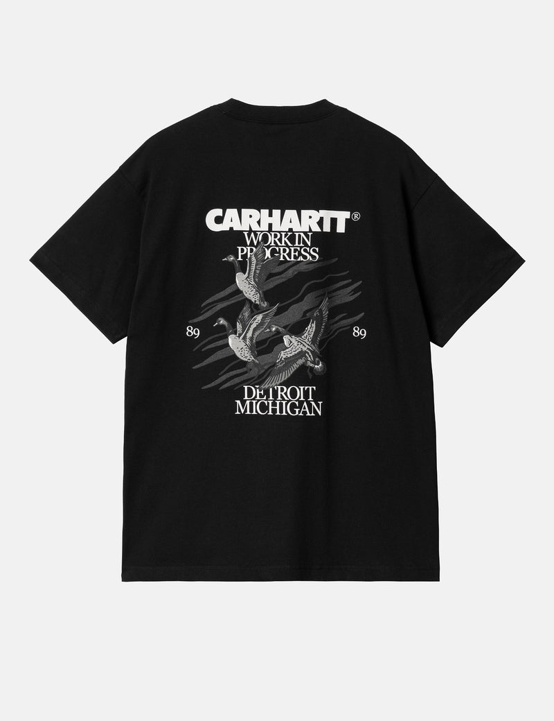 Carhart WIP Ducks T-Shirt - Black