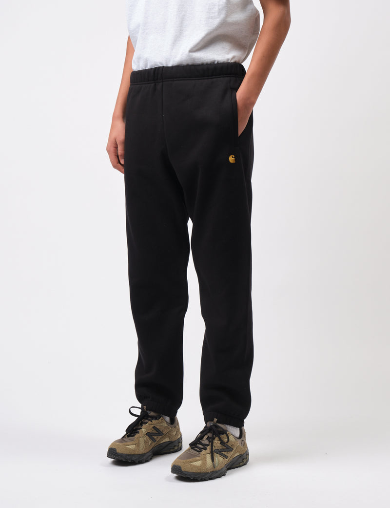 Carhartt WIP Chase Sweat Pant (Loose) - Black