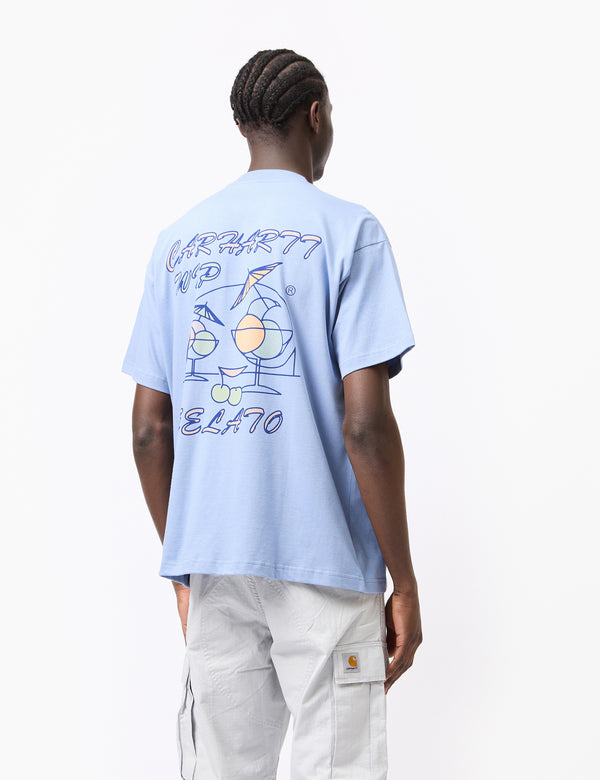 Carhartt WIP Gelato T-Shirt - Charm Blue