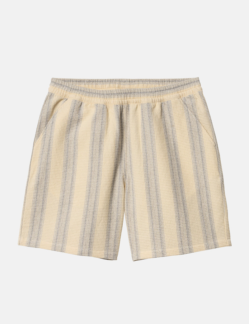Carhart WIP Dodson Stripe Shorts - Natural